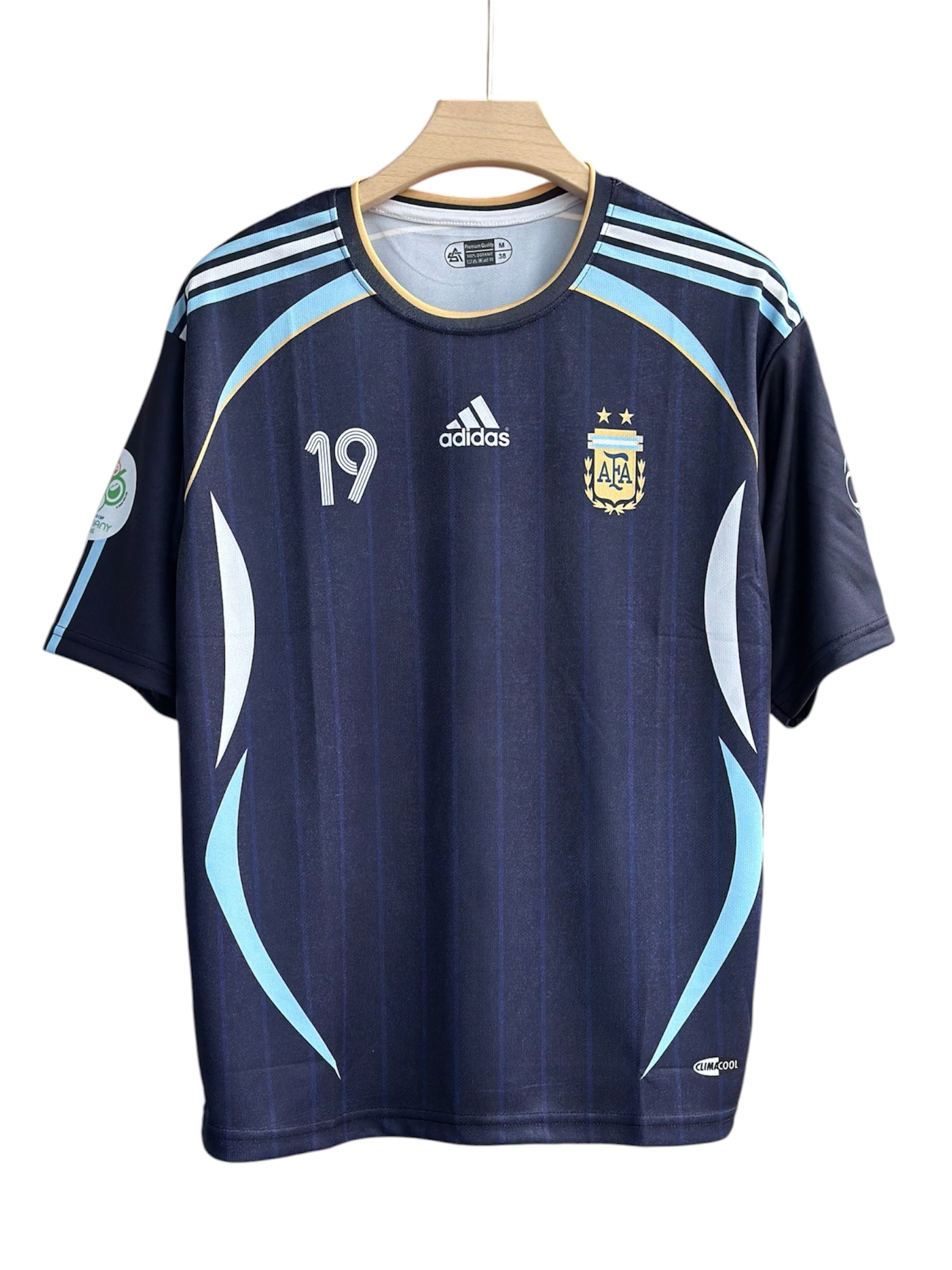 Messi-19 Argentina 2006/07 Five Sleeve – LuxeGo