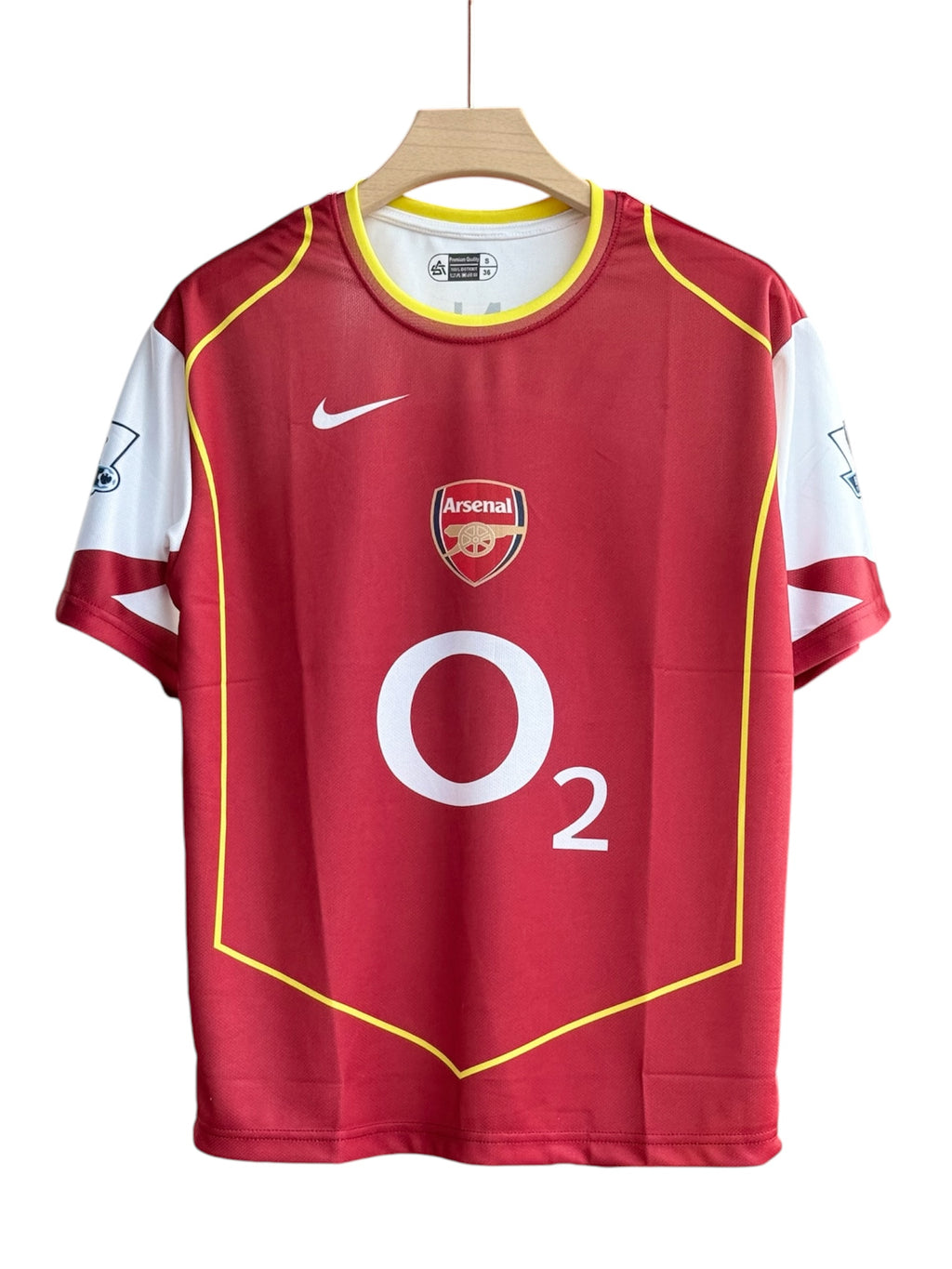 Henry-14 Arsenal 2004-05 Retro Five Sleeve