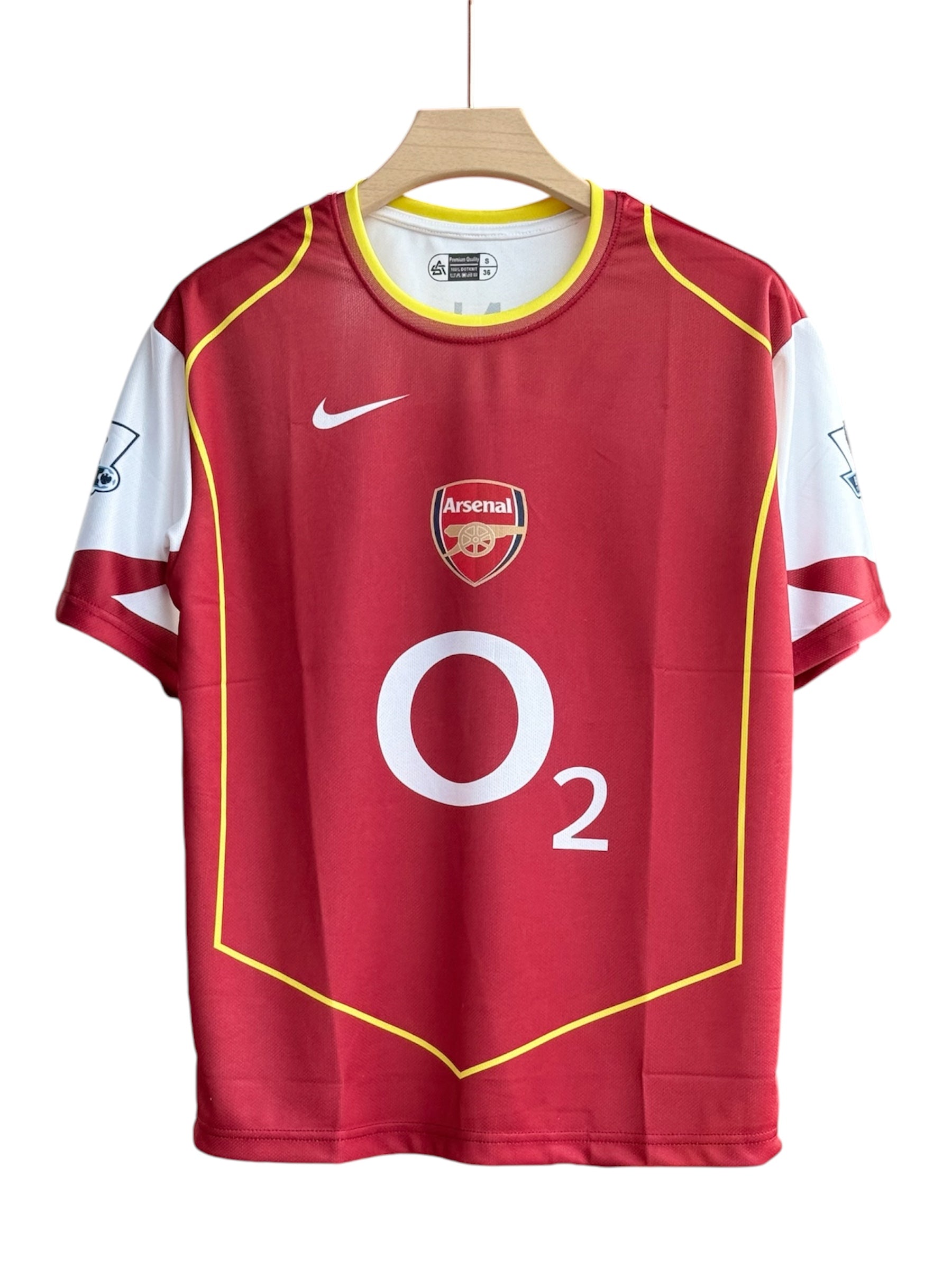 Henry-14 Arsenal 2004-05 Retro Five Sleeve