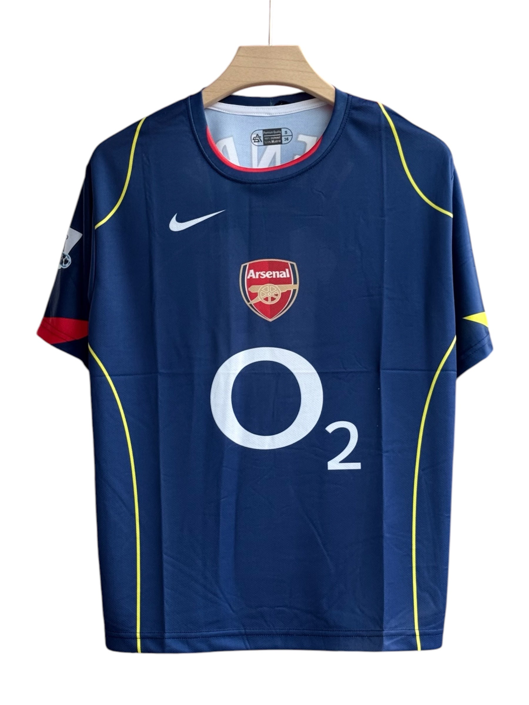 Henry -14 Arsenal 2004-05 Away Five Sleeve