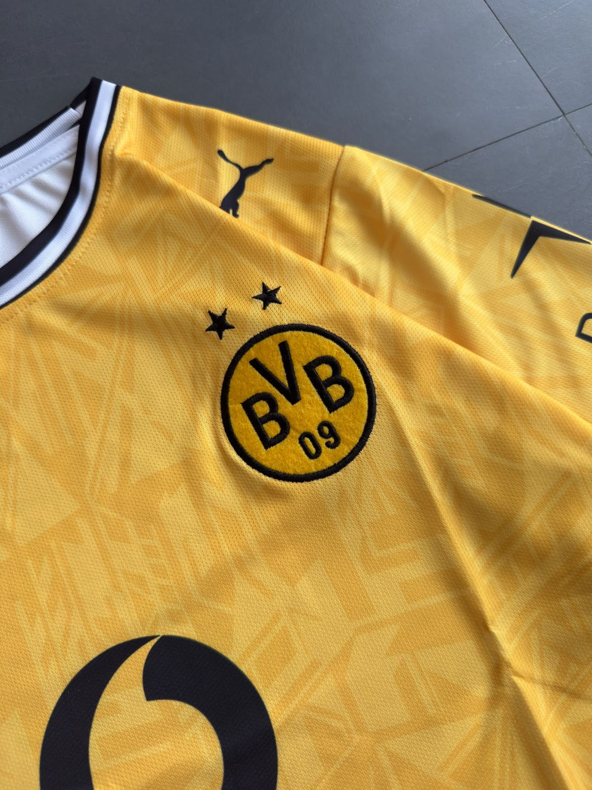 Guirassy-09 Dortmund 2026/27 Season Home Premium Embroidery Logo