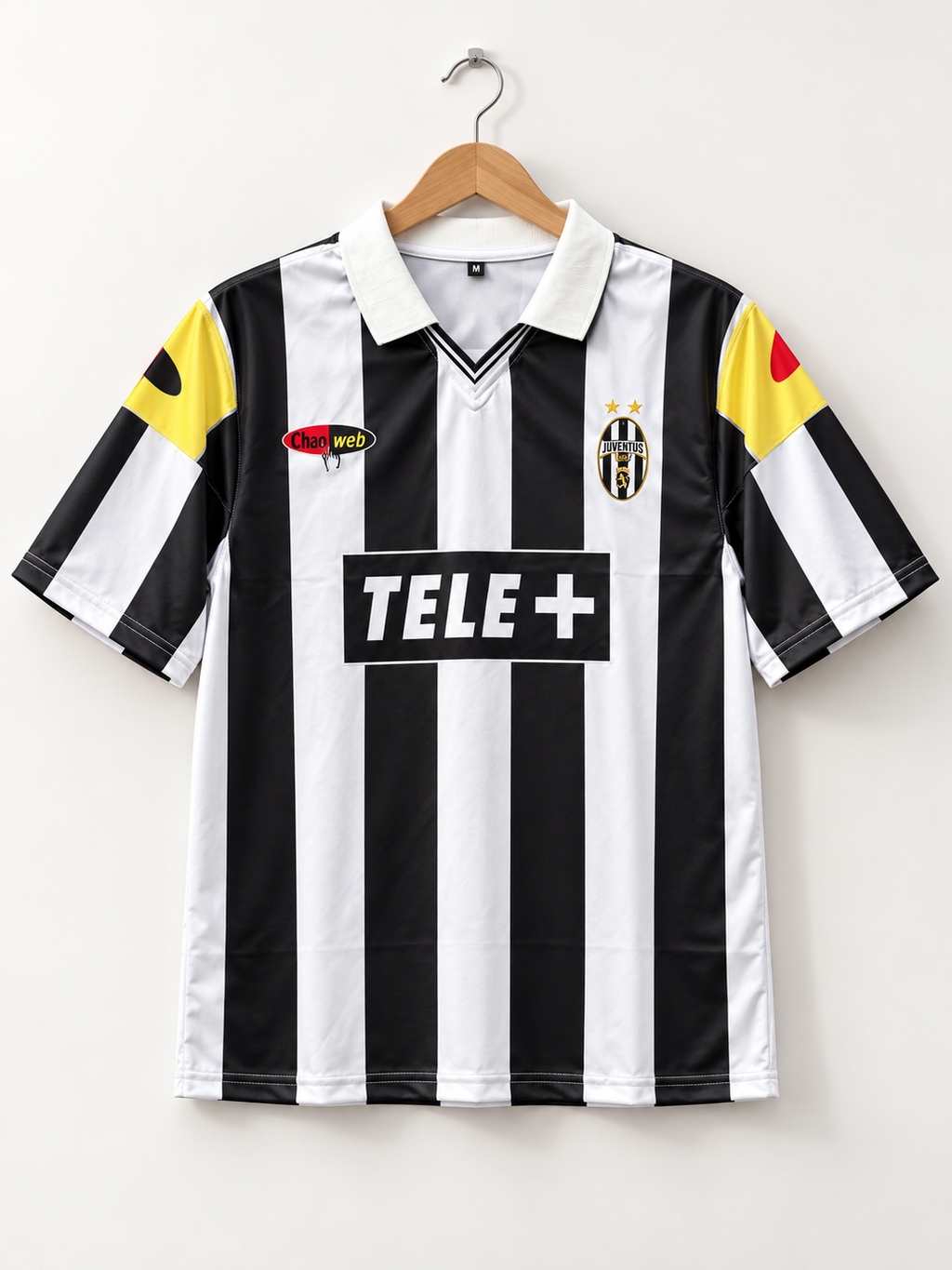 Delpiero-10 Juventus FC 2000/01 Five Sleeve Collar Retro