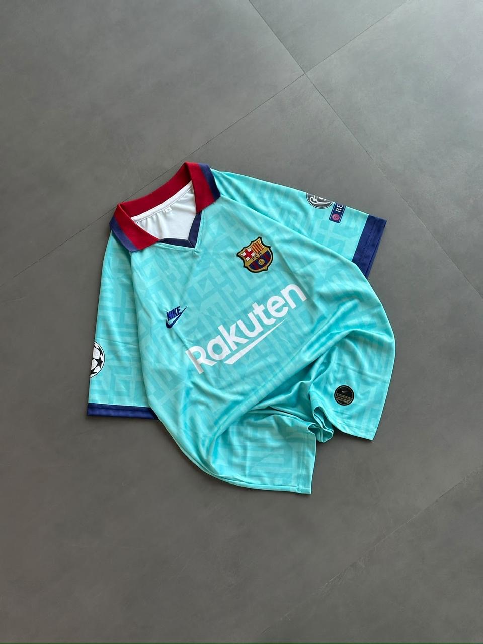 Messi-10 Barcelona Polo Collar With Premium Embroiery