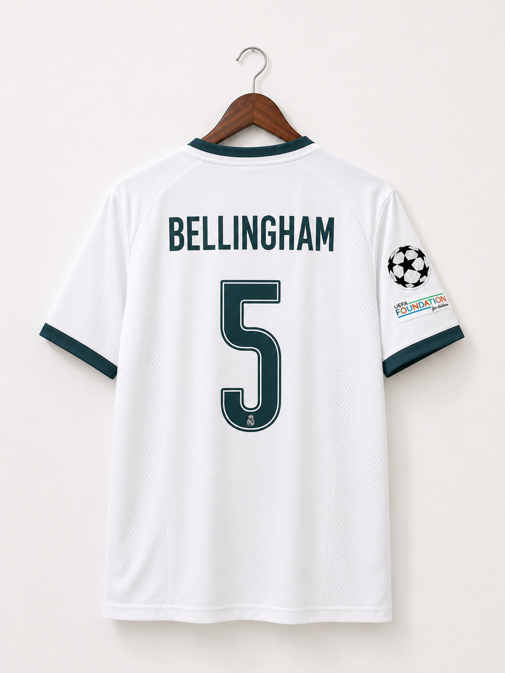 Bellingham-05 Real Madrid 2026/27 Home Embroidery