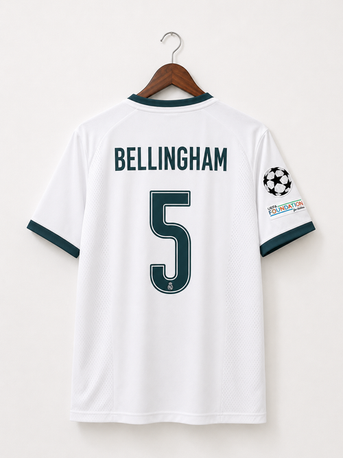 Bellingham-05 Real Madrid 2026/27 Home Embroidery