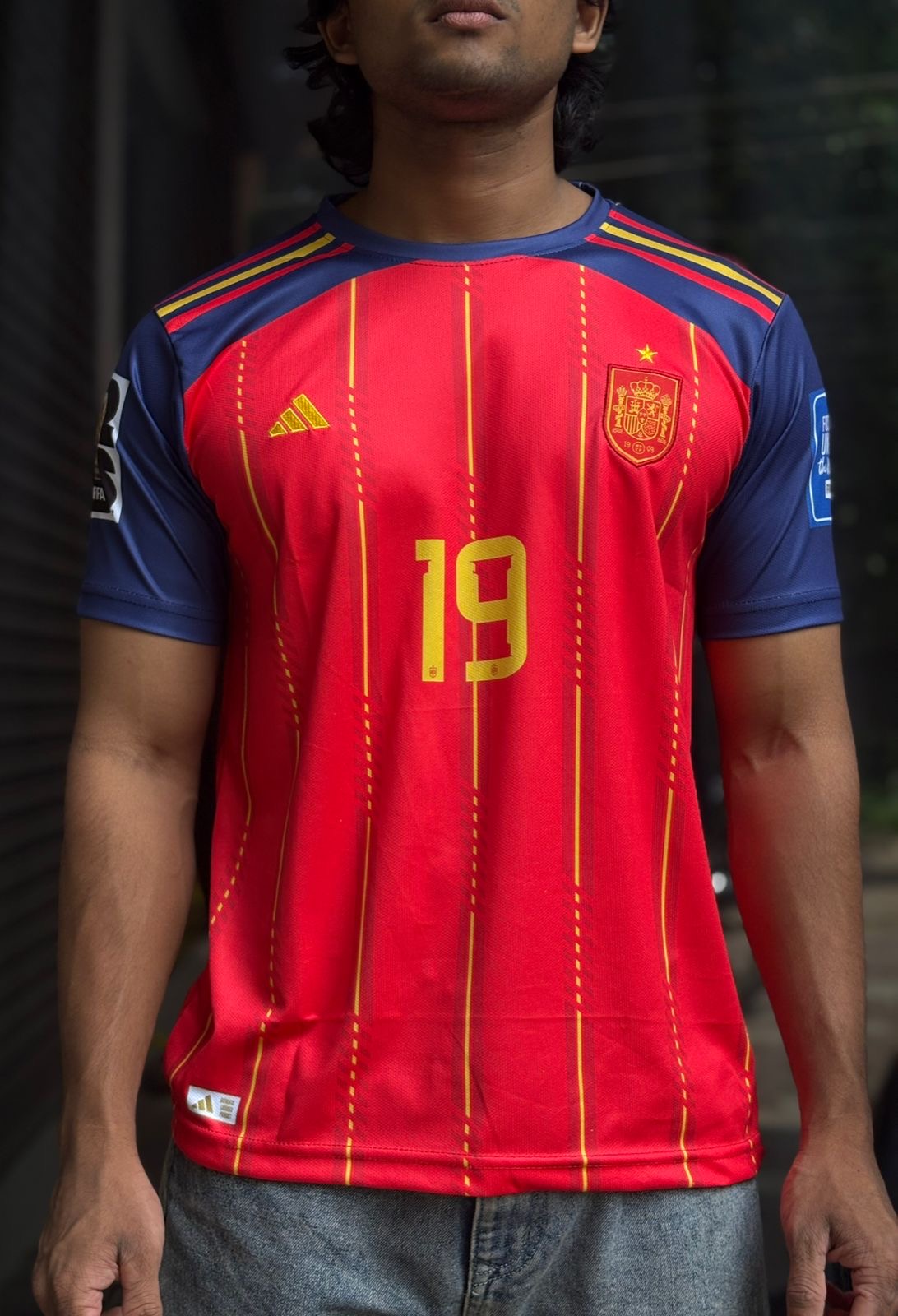 Lamine Yamal-19 Spain 2026 World Cup Home kit Embroidery
