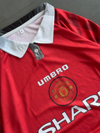 Beckham-10 Manchester United Five Sleeve 1996/98 Polo With Button