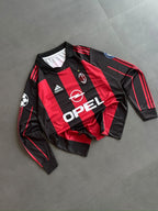 Maldini-03 Ac Milan 1998/01 Retro Full Sleeve With Embroidery