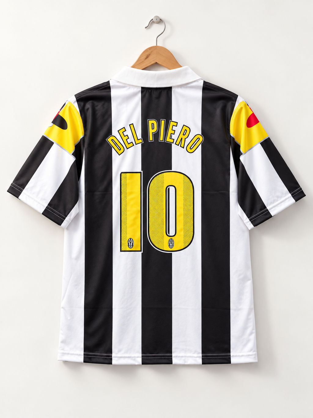 Delpiero-10 Juventus FC 2000/01 Five Sleeve Collar Retro