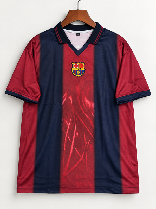 FC Barcelona X Traviscott Five Sleeve | Collar Embroiery Special Retro Jersey