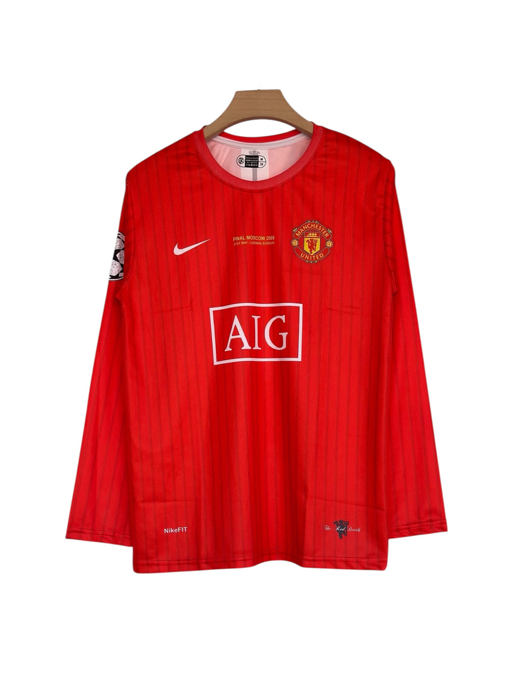 Ronaldo-07 Manchester United 2007/08 full sleeve