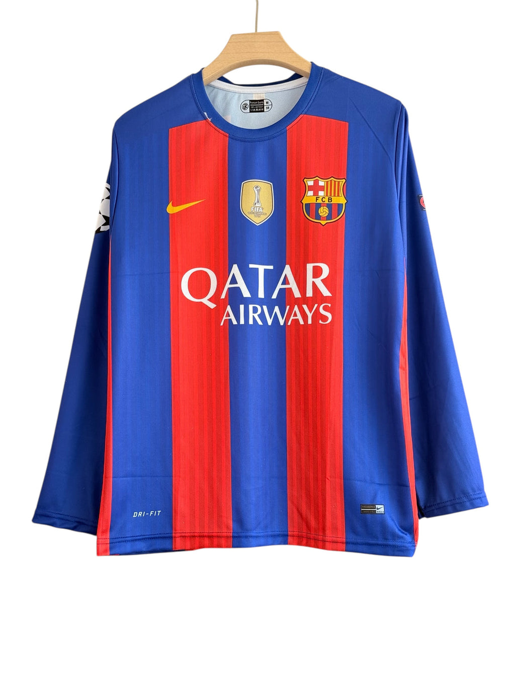 Messi-10 Barcelona 2016 Full Sleeve Retro