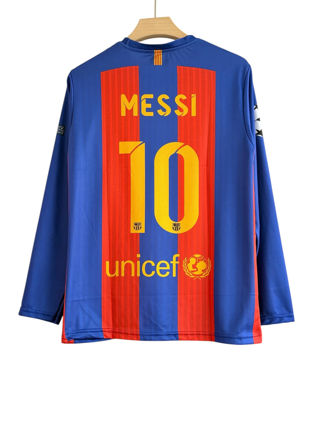 Messi-10 Barcelona 2016 Full Sleeve Retro