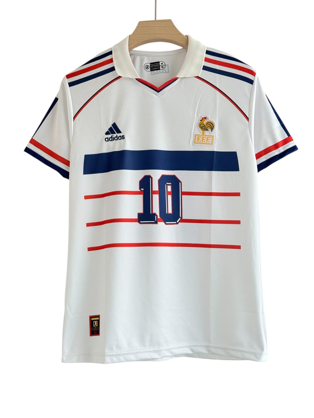 Zidane-10 Normal Sleeve FRANCE 1998 WC Away