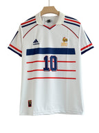 Zidane-10 Normal Sleeve FRANCE 1998 WC Away