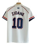 Zidane-10 Normal Sleeve FRANCE 1998 WC Away