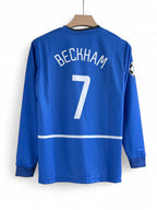 Beckham-7 Manchester United 2002/03 Long Sleeve