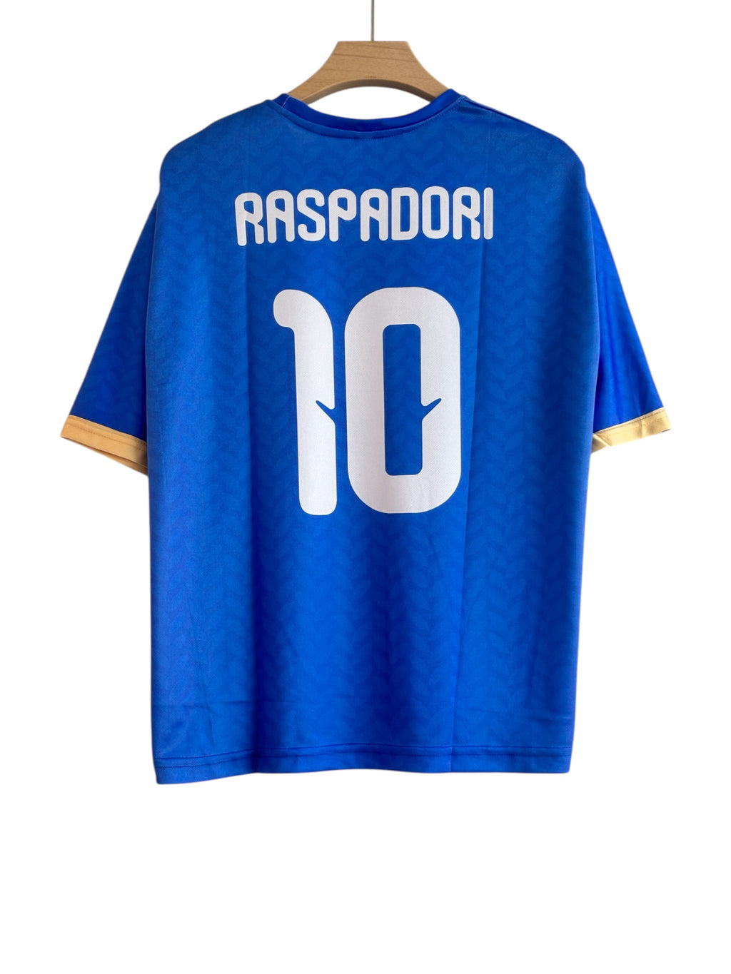 Raspadori-10 Italy 2024 Five Sleeve