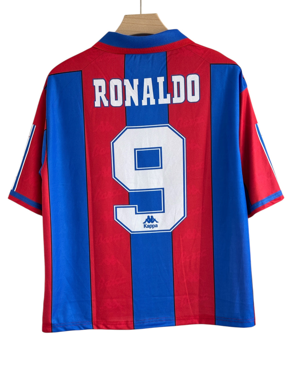 Ronaldo-09 Barcelona 1995/96 Five Sleeve Collar