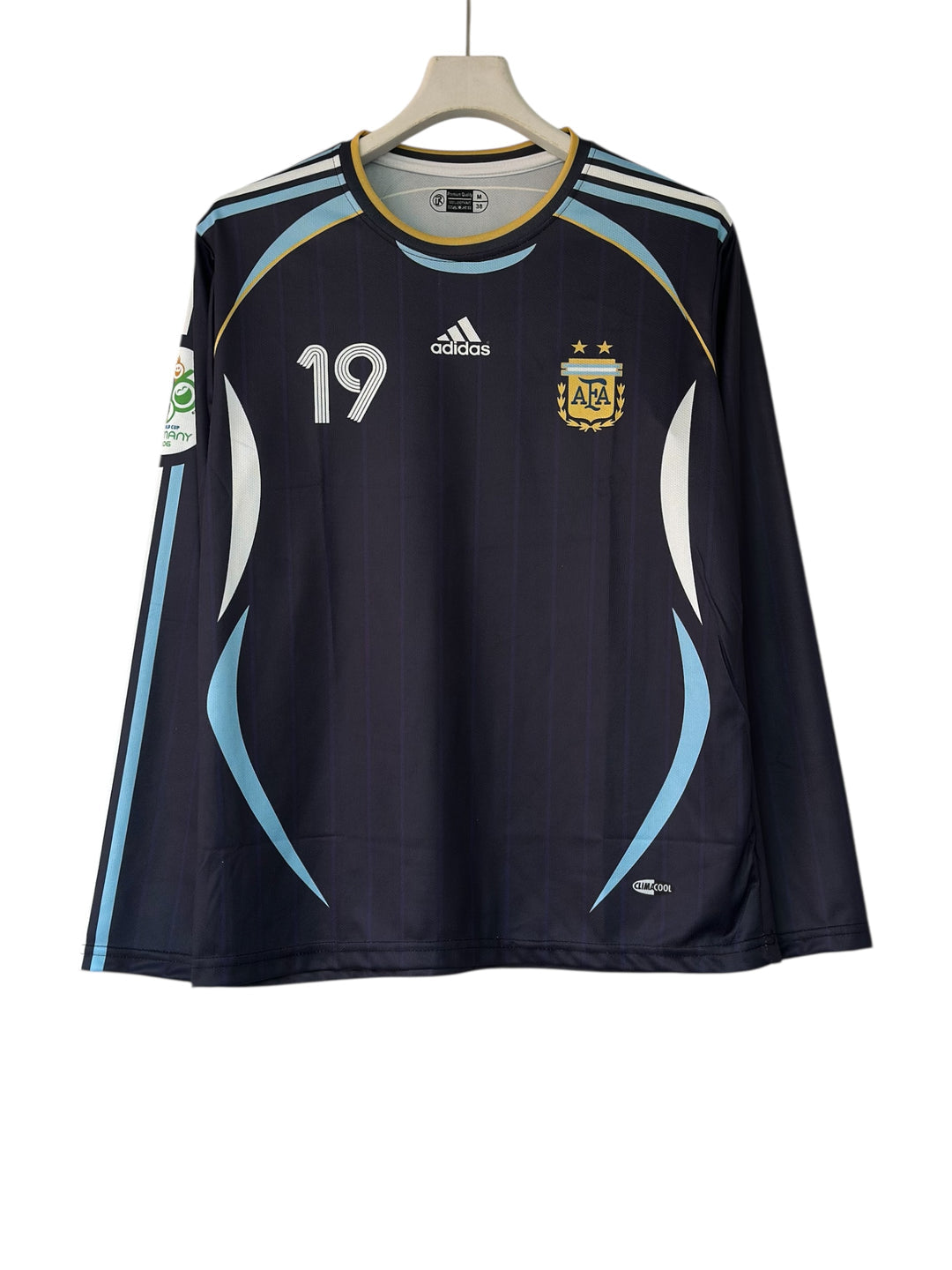 Messi-10 Argentina 2006/07 Full Sleeve retro