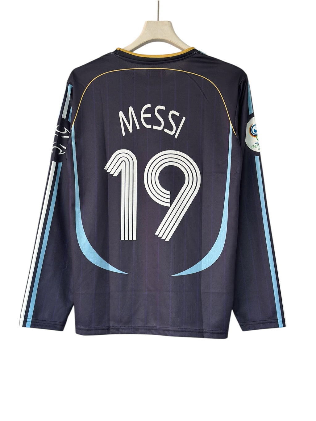Messi-10 Argentina 2006/07 Full Sleeve retro