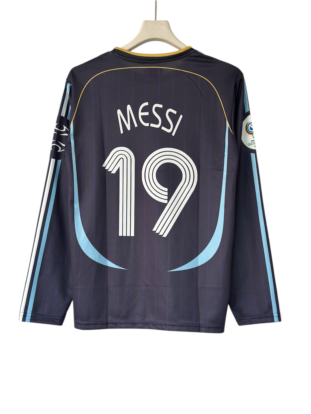 Messi-10 Argentina 2006/07 Full Sleeve retro