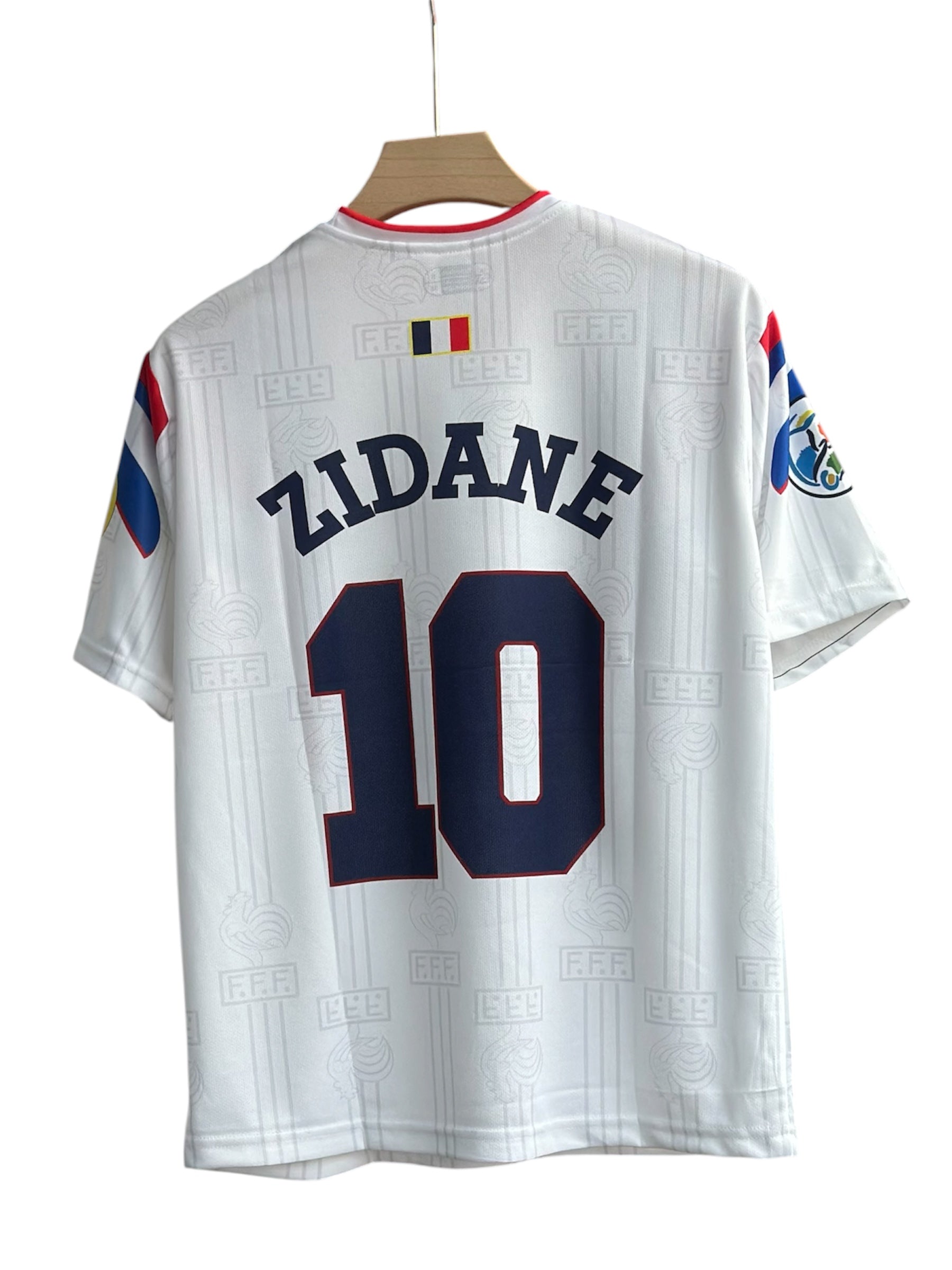 Zidane-10 France 1996/97 Five Sleeve
