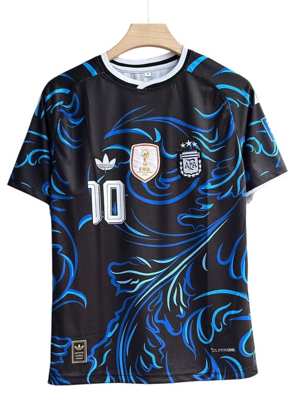 Messi-10 Argentina 2026 Worldcup Away Raglan Premium