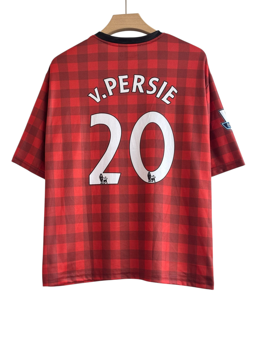 V Persie -20 Manchester United 2012/13 Five Sleeve With Embroidery Logos