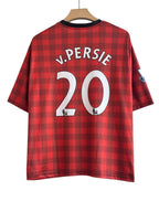 V Persie -20 Manchester United 2012/13 Five Sleeve With Embroidery Logos