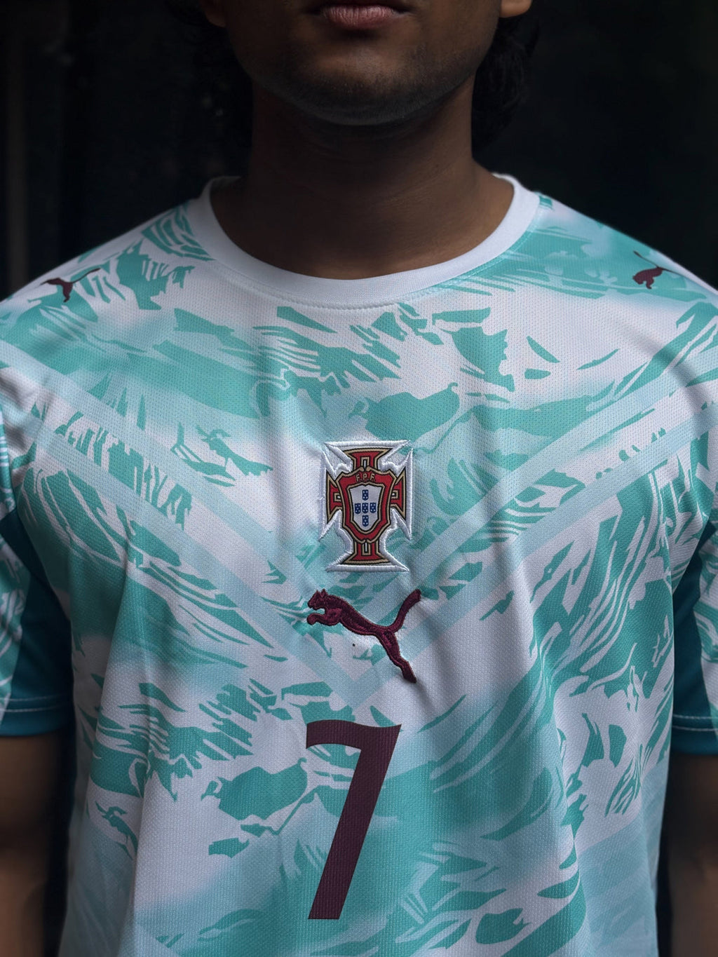 Ronaldo-07 Portugal 2026 World Cup Embroidery away kit