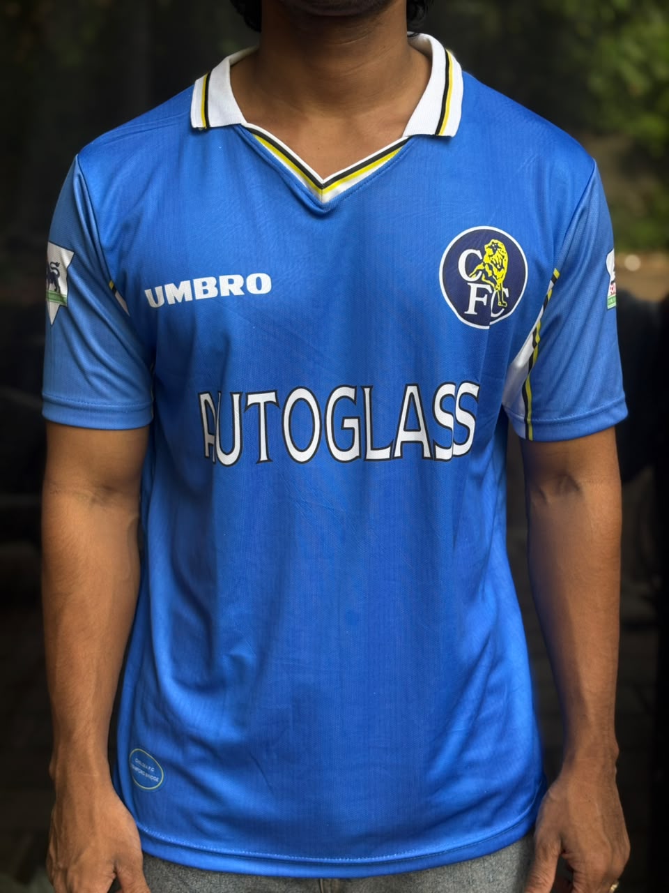 Gullit-04 Chelsea Home 1997 Retro Coller