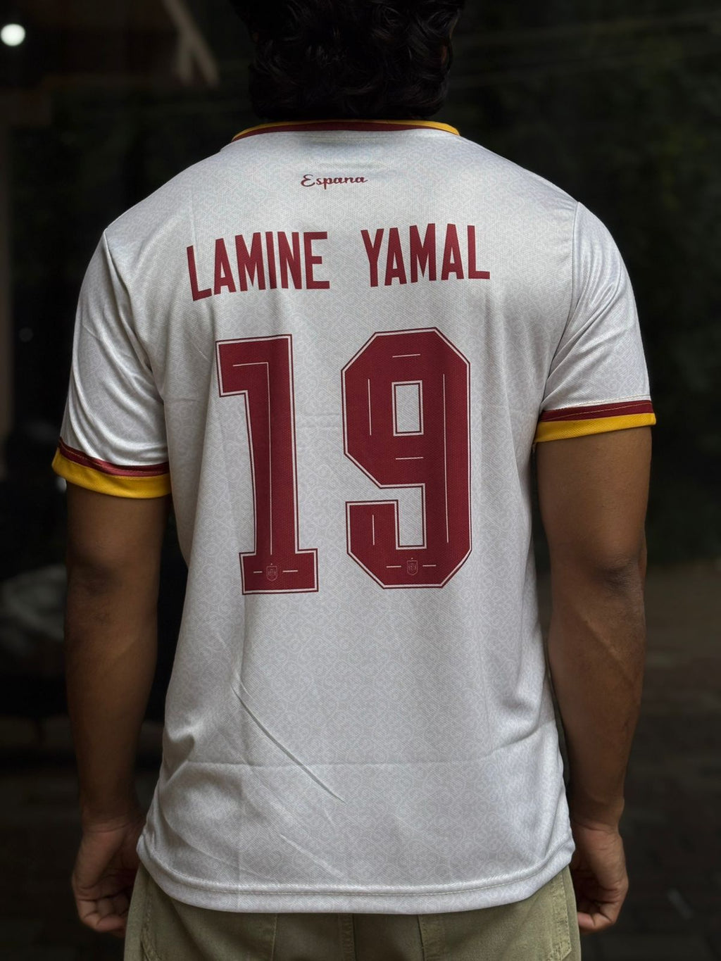 Lamine Yamal-19 Spain 2026 World Cup Home kit Embroidery