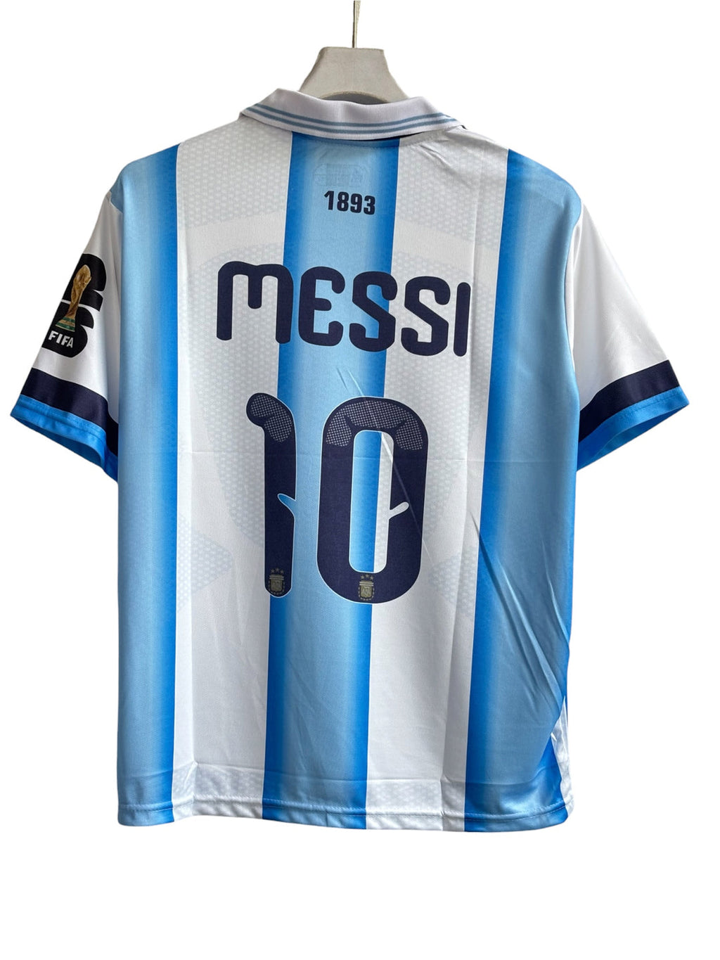 Messi-10 Argentina 2026 Worldcup Five Sleeve Collar