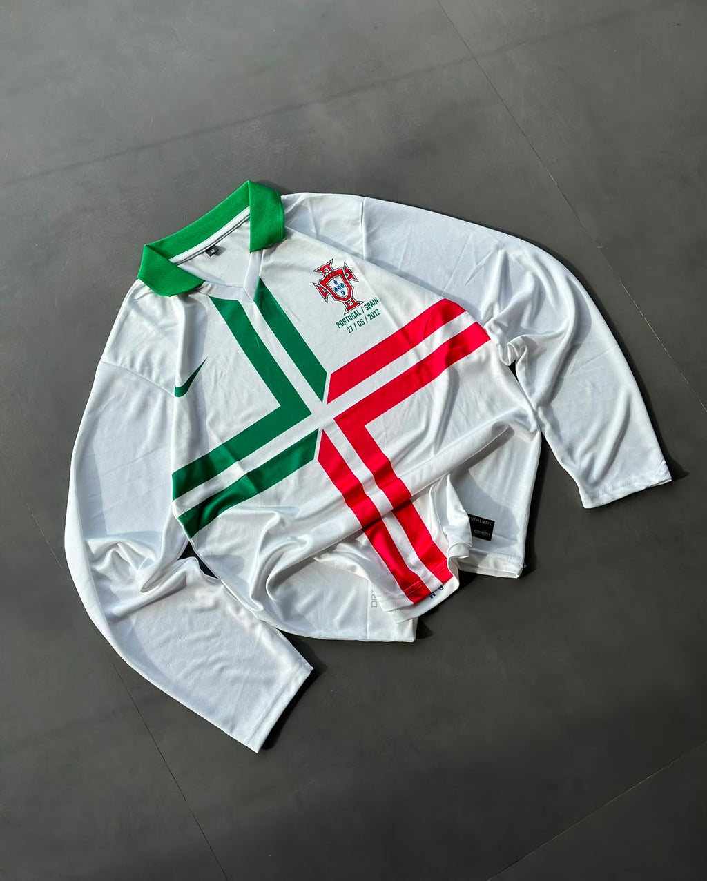 Ronaldo-07 Portugal 2012 Full Sleeve with Collar