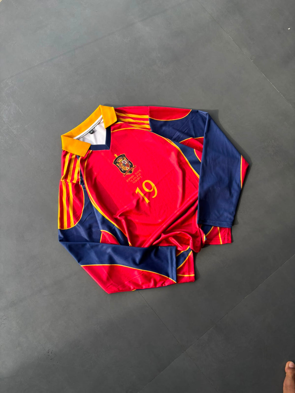 Lamine Yamal-19 Spain 2000 Home kit Full Sleeve collar