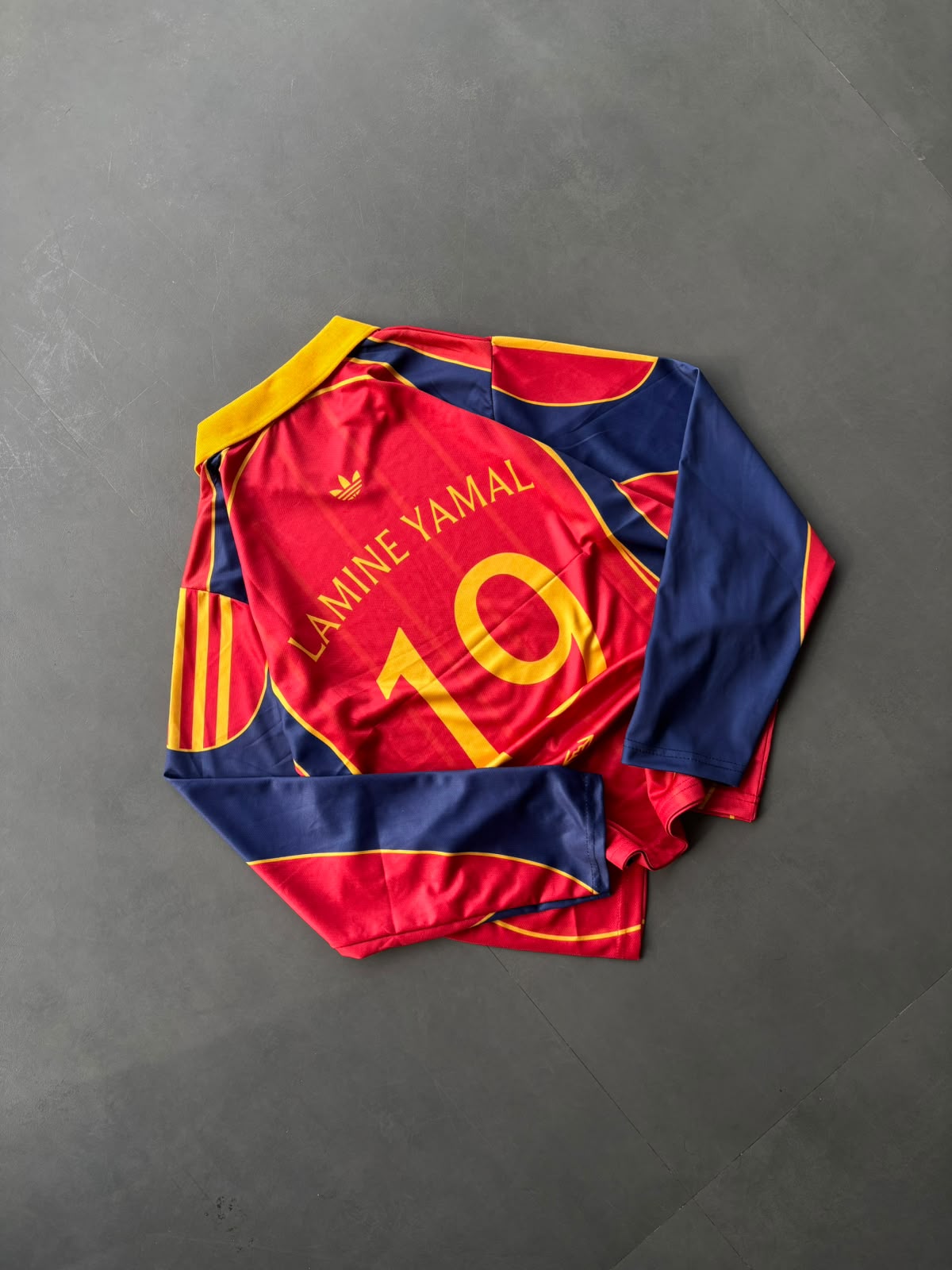 Lamine Yamal-19 Spain 2000 Home kit Full Sleeve collar