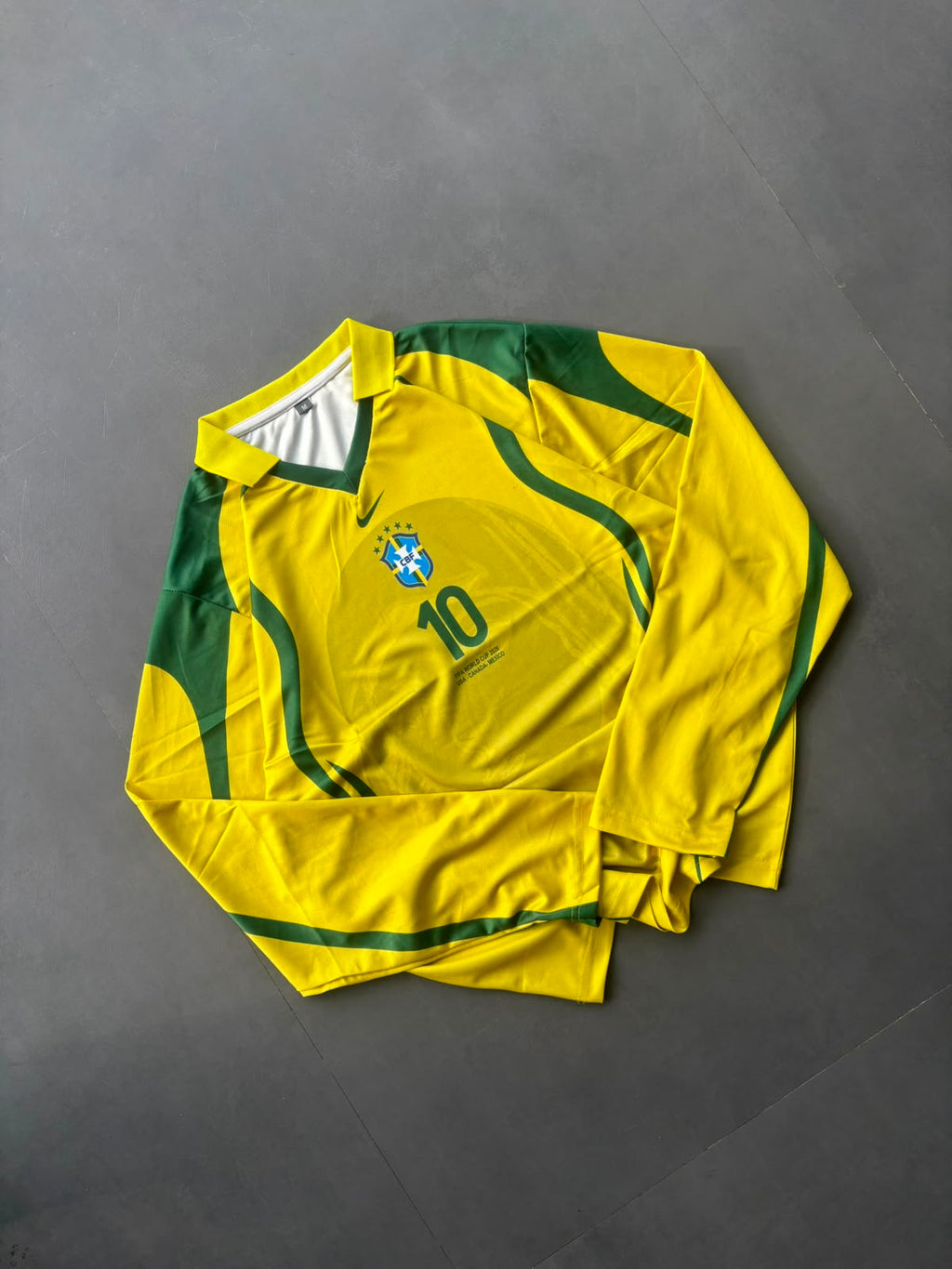 Neymar-10 Brazil 1998 Special Edition Full Sleeve Collar