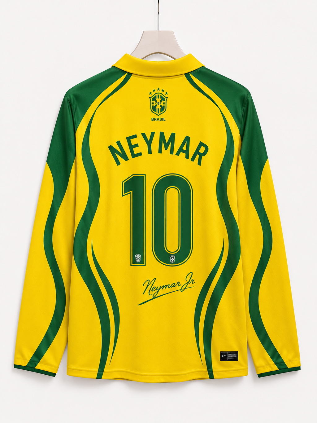 Neymar-10 Brazil 1998 Special Edition Full Sleeve Collar