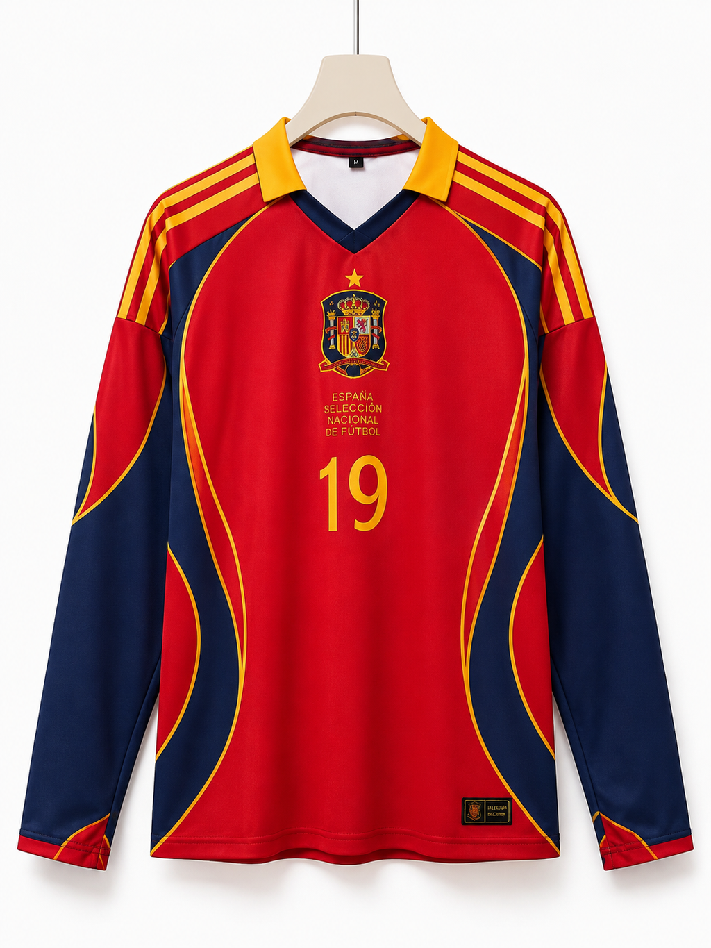 Lamine Yamal-19 Spain 2000 Home kit Full Sleeve collar