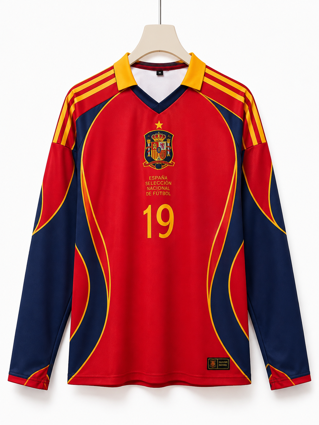 Lamine Yamal-19 Spain 2000 Home kit Full Sleeve collar
