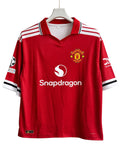 Cunha-10 Man United Home Five Sleeve with Collar