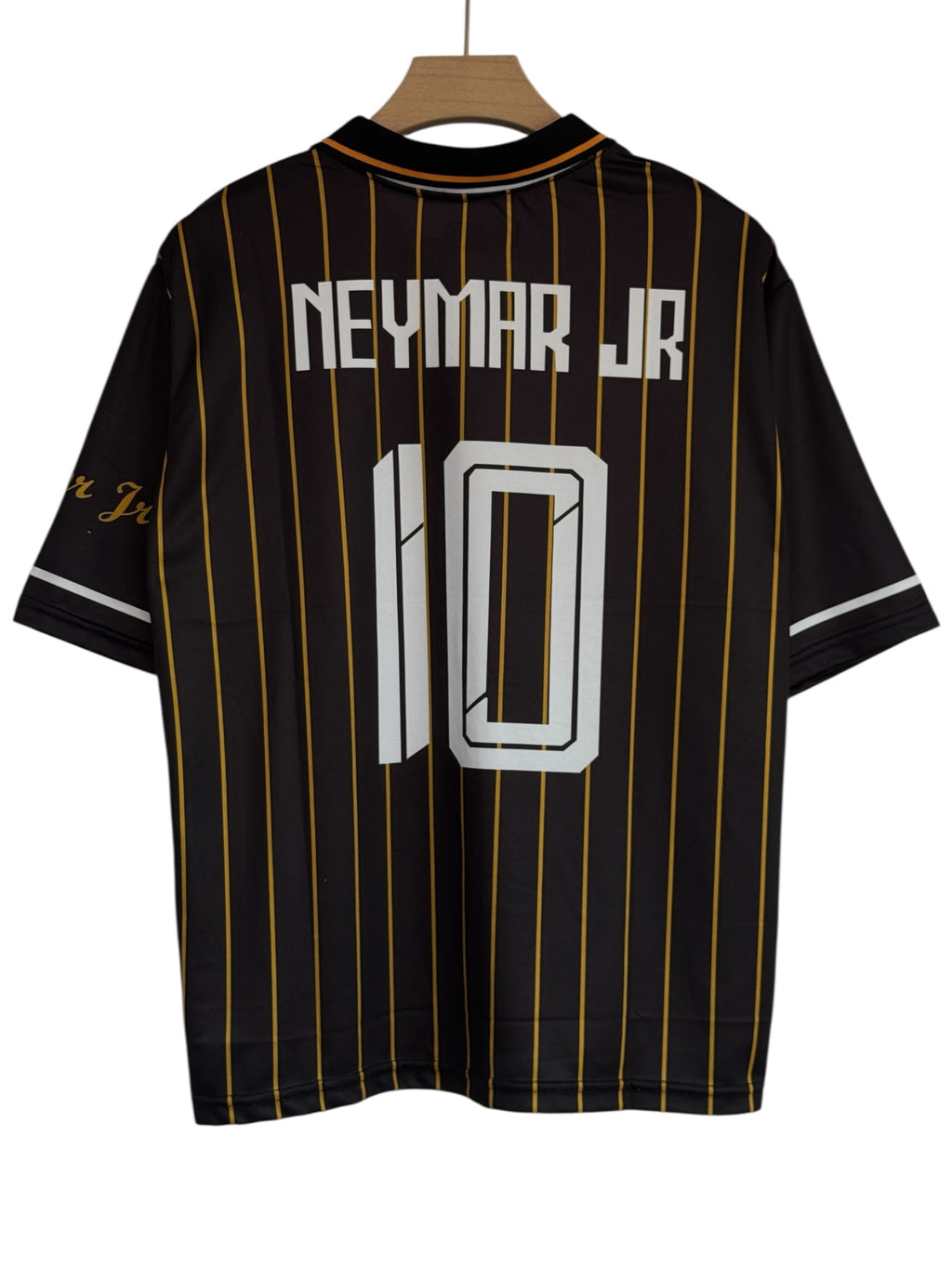 Neymar-10 Santos Special Edition Five Sleeve With Collar And Embroidery