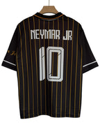 Neymar-10 Santos Special Edition Five Sleeve With Collar And Embroidery